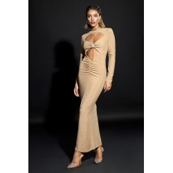 Vestido Carmen Lurex